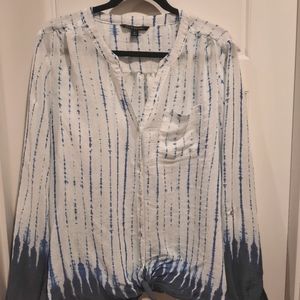 Zac and Rachel long sleeve button up blouse.